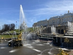 Экскурсия на фонтаны Петергофа, Большой дворец на метеоре