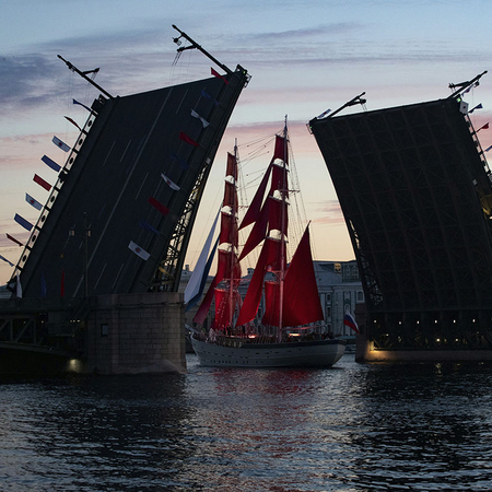 График развода мостов в Петербурге в 2026 году