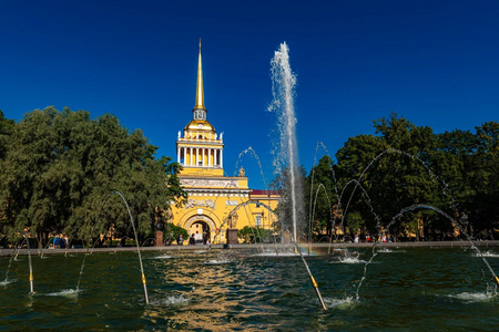 Александровский сад у Адмиралтейства