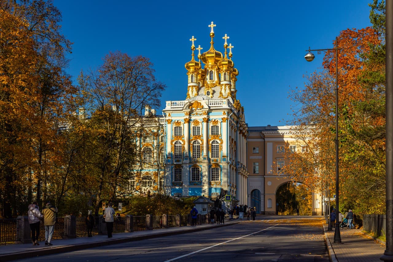 Экскурсия в в Пушкин, Екатерининский и Александровский дворцы и парки