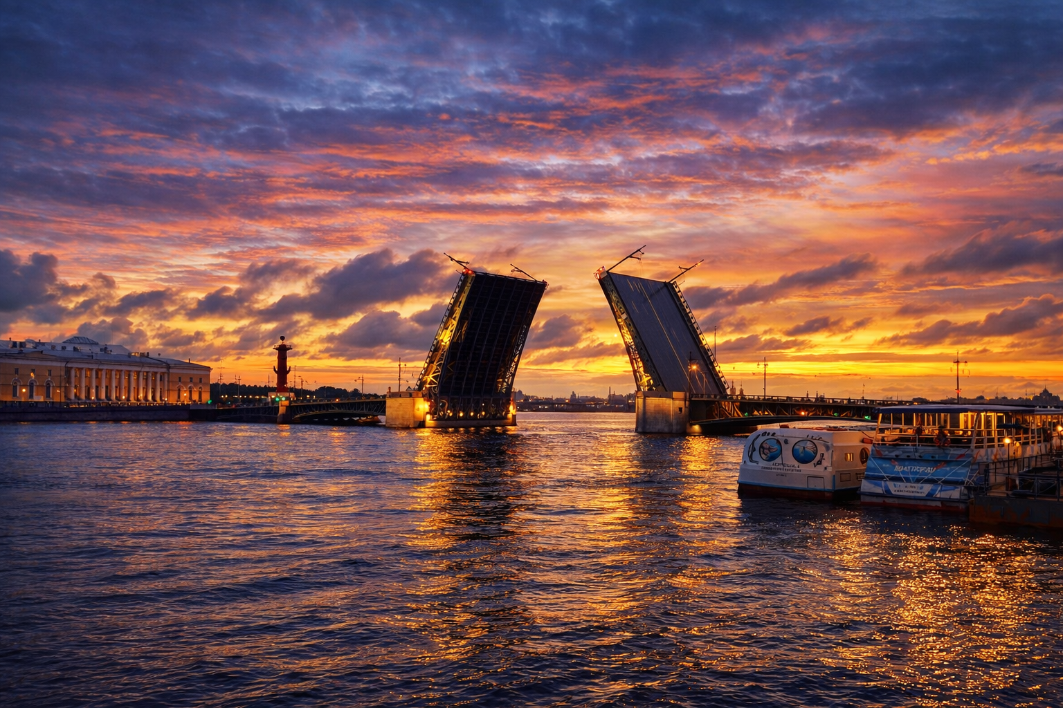 Развод дворцового моста